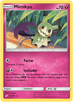 Mimikyu (112/181) - Carta Avulsa Pokemon