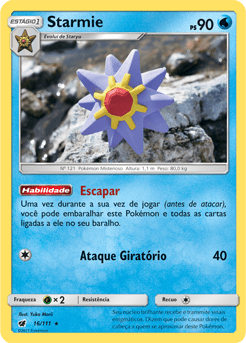 Starmie (16/111) - Carta Avulsa Pokemon