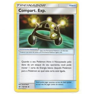 Compart. Exp. / Exp. Share (118/149) - Carta Avulsa Pokemon
