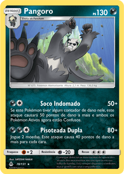 Pangoro (78/131) - Carta Avulsa Pokemon