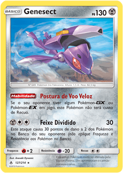 Genesect (127/214) - Carta Avulsa Pokemon