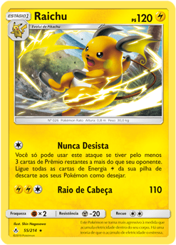 Raichu (55/214) - Carta Avulsa Pokemon