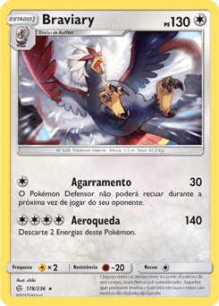 Braviary (178/236) - Carta Avulsa Pokemon