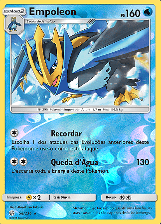 Empoleon (56/236) REV FOIL - Carta Avulsa Pokemon