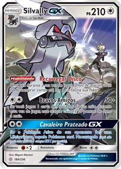 Silvally-GX (184/236) - Carta Avulsa Pokemon
