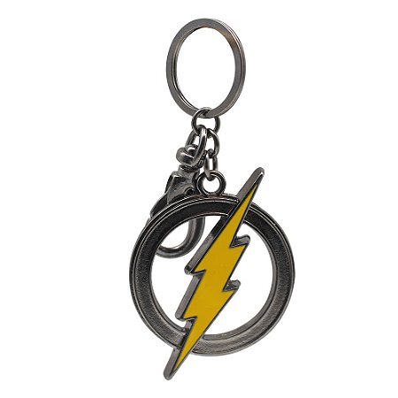 Chaveiro em Aço - Símbolo / Logo The Flash