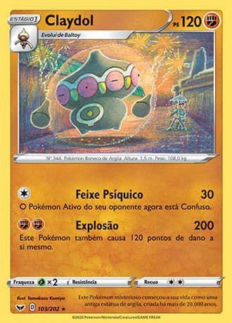 Claydol (103/202) - Carta Avulsa Pokemon