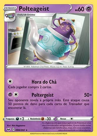 Polteageist (90/202) - Carta Avulsa Pokemon