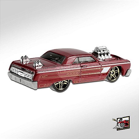 Carro Colecionável Hot Wheels - '64 Chevi Impala - Planeta Nerd-Geek