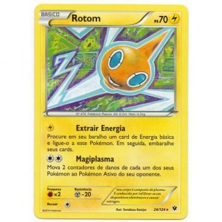 Rotom (24/124) - Carta Avulsa Pokemon