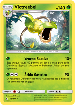 Victreebel (15/214)  REV FOIL - Carta Avulsa Pokemon