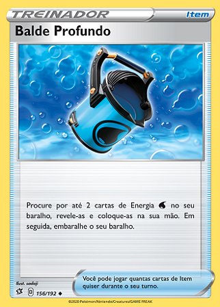 Balde Profundo / Capacious Bucket (156/192) - Carta Avulsa Pokemon