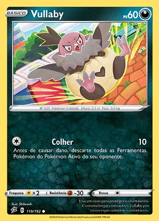 Vullaby (119/192) - Carta Avulsa Pokemon
