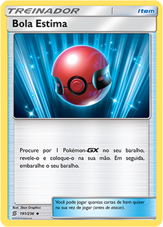 Bola Estima / Cherish Ball (191/236) - Carta Avulsa Pokemon
