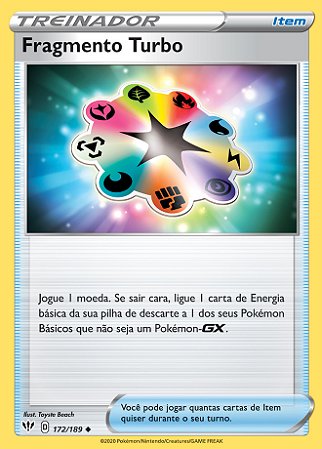 Fragmento Turbo / Turbo Patch (172/189) - Carta Avulsa Pokemon