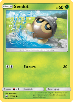 Seedot (12/168) - Carta Avulsa Pokemon
