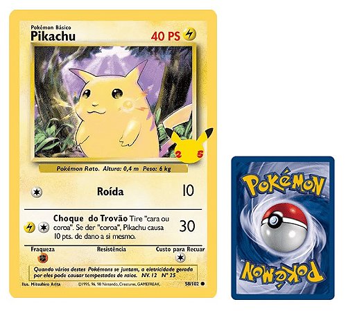 Pikachu 58/102 - Pokemon Promo Cards - Pokemon