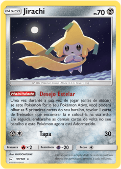 Jirachi (99/181) - Carta Avulsa Pokemon