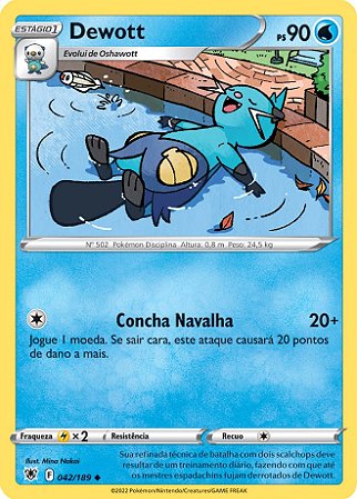 Dewott (042/189) REV FOIL - Carta Avulsa Pokemon