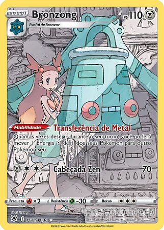 Bronzong (TG11/TG30) - Carta Avulsa Pokemon