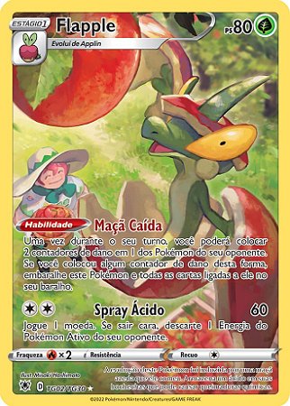 Flapple (TG02/TG30) - Carta Avulsa Pokemon