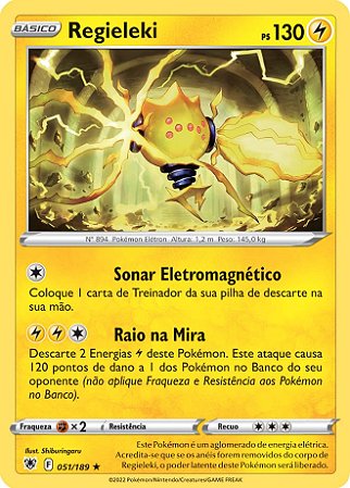 Regieleki (051/189) - Carta Avulsa Pokemon