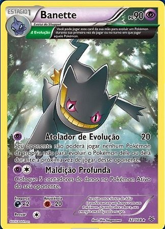 Banette (32/108) - Carta Avulsa Pokemon