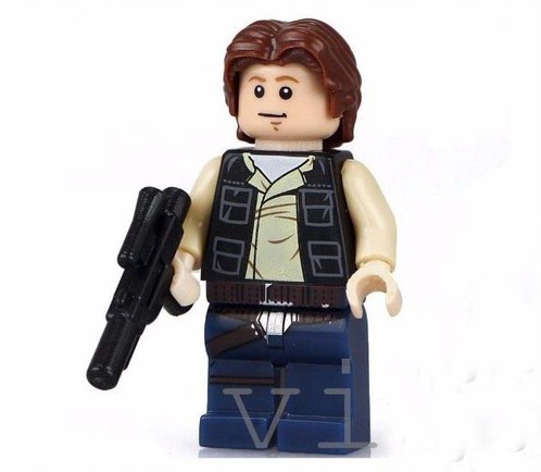 Han Solo - Minifigura De Montar Star Wars