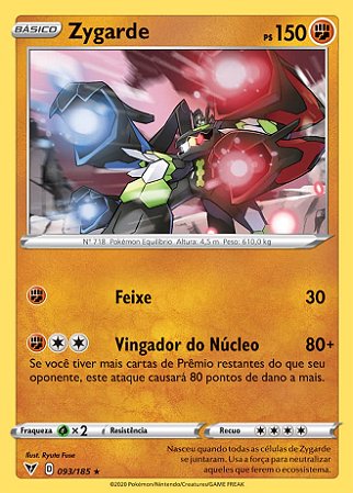 Zacian-V (016/25) - Carta Avulsa Pokemon - Planeta Nerd-Geek