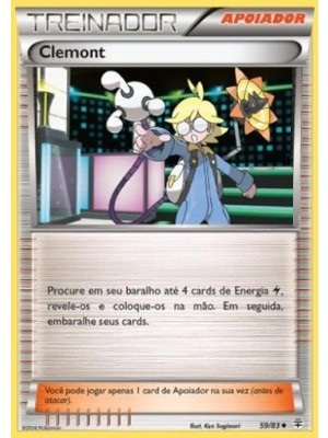 Clemont (59/83) - Carta Avulsa Pokemon