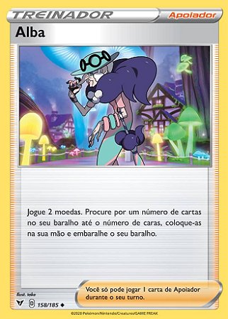 Alba / Opal (158/185) REV. FOIL - Carta Avulsa Pokemon