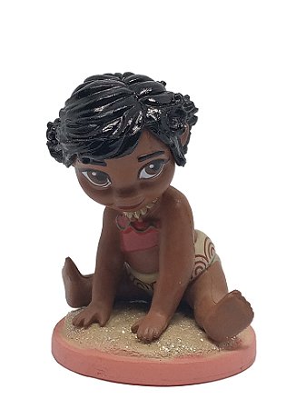 Moana (V2) - Miniatura Colecionável Disney Animators 5cm