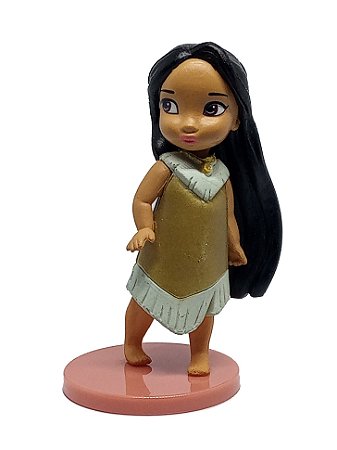Pocahontas - Miniatura Colecionável Disney Animators 8cm