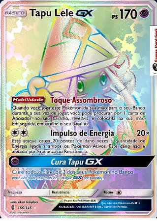 Tapu Lele GX (155/145) - Carta Avulsa Pokemon