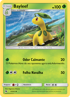 Bayleef (7/214) - Carta Avulsa Pokemon