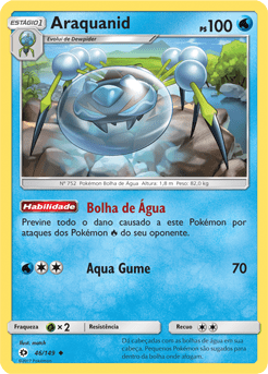 Araquanid (46/149) - Carta Avulsa Pokemon