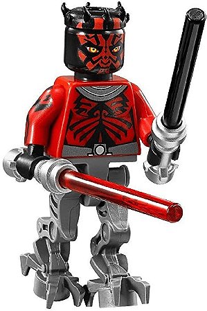 Darth Maul Cyborgue (Clone Wars) - Minifigura De Montar Star Wars