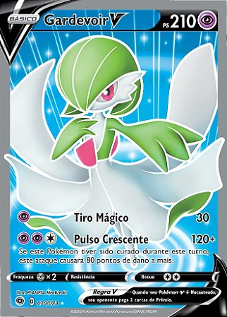 Gardevoir Radiante Carta Pokémon Original Origem Perdida, Jogo de  Tabuleiro Original Copag Nunca Usado 79978773