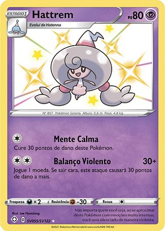 Hattrem (SV055/S122) - Carta Avulsa Pokemon