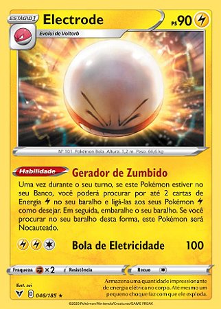 Drednaw (039/185) REV FOIL - Carta Avulsa Pokemon - Planeta Nerd-Geek