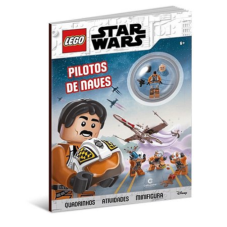 Livro de Atividades Lego Star Wars: Pilotos de Naves