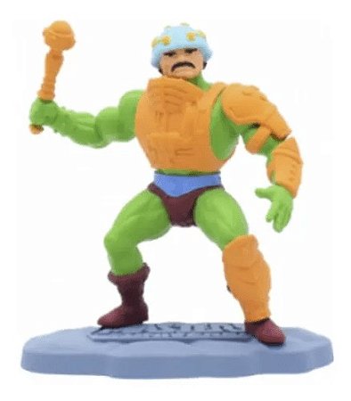 Mentor (Duncan) / Man-At-Arms (6cm) - Miniatura Colecionável Master Of The Universe