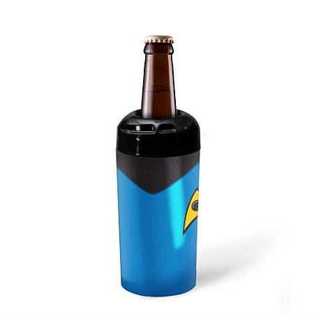 Porta Garrafa Térmico Beek - Star Trek Azul M2 (600ml)