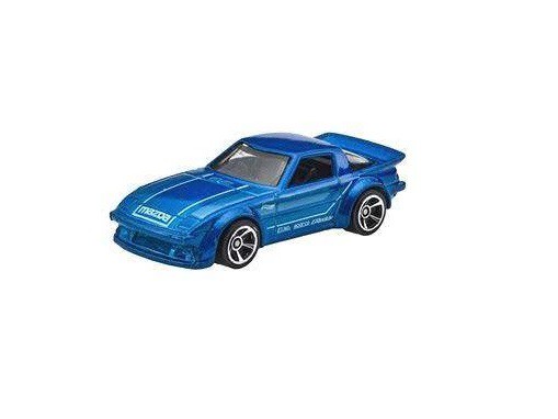 Carro Colecionável Hot Wheels - Mazda RX-7 (Azul)