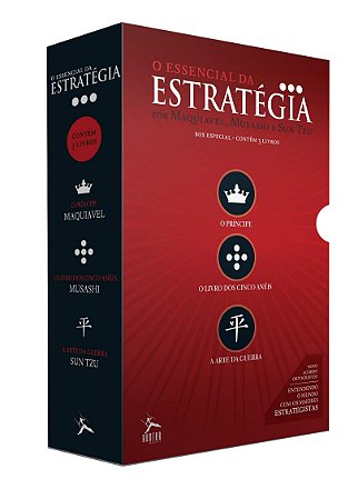 Box O Essencial Da Estratégia - 3 Livros