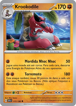 Krookodile (117/198) - Carta Avulsa Pokemon