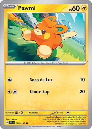 Pawmi (74/198) - Carta Avulsa Pokemon