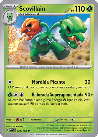 Scovillain (29/198) - Carta Avulsa Pokemon