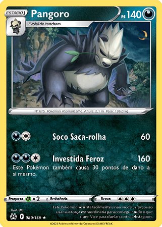 Pangoro (080/159) - Carta Avulsa Pokemon