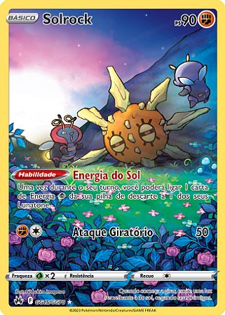 Solrock (GG15/GG70) FOIL - Carta Avulsa Pokemon